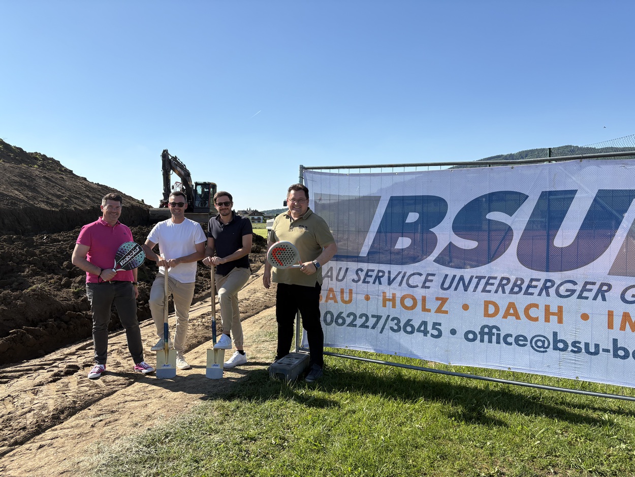 Startschuss für die Padelarea Anthering