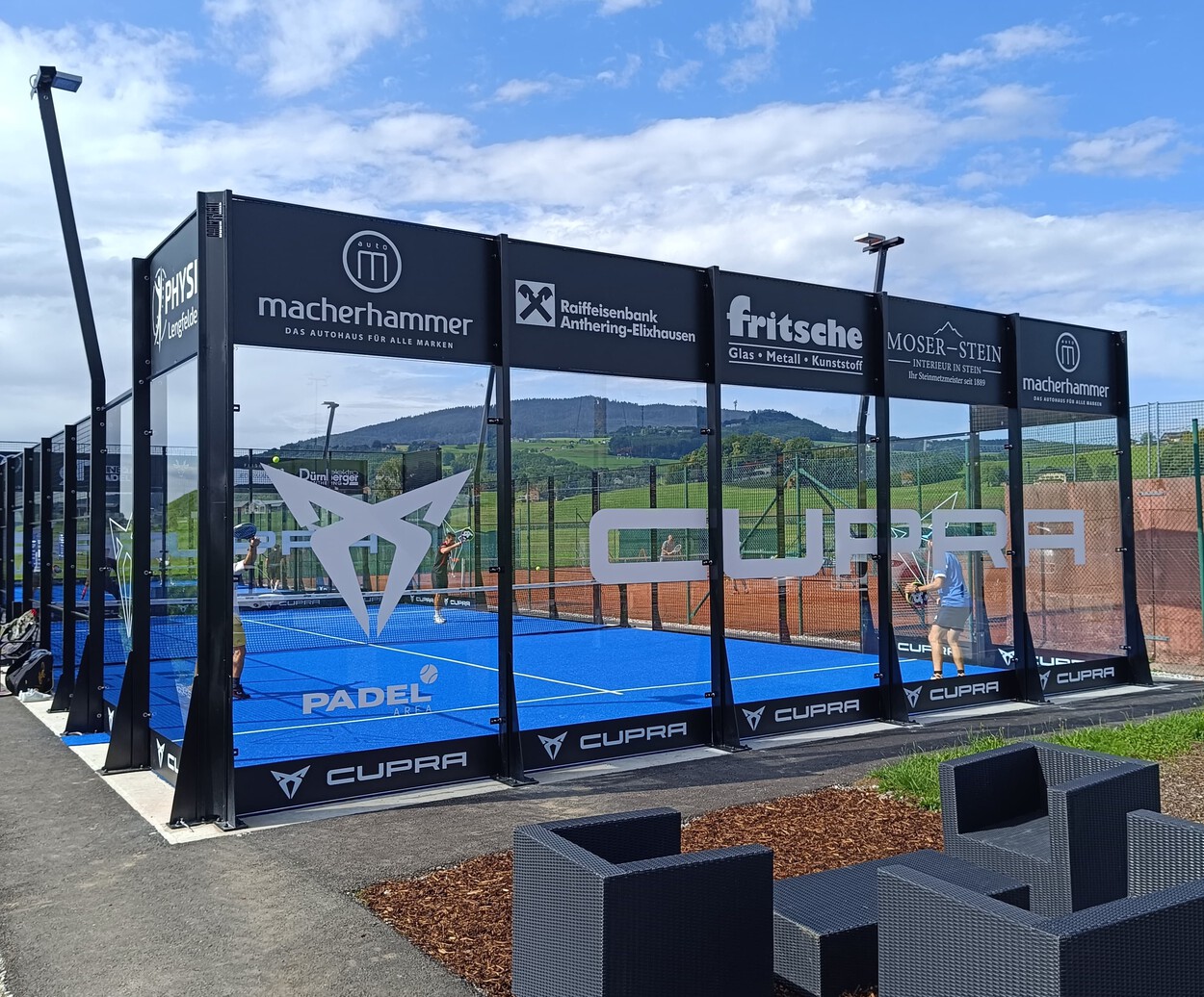 Die Padelarea Anthering hat geöffnet!