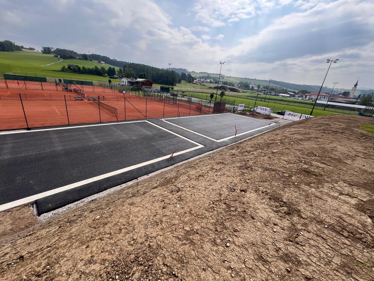 Update vom Baufortschritt – Unsere Padelplätze in Anthering nehmen Form an